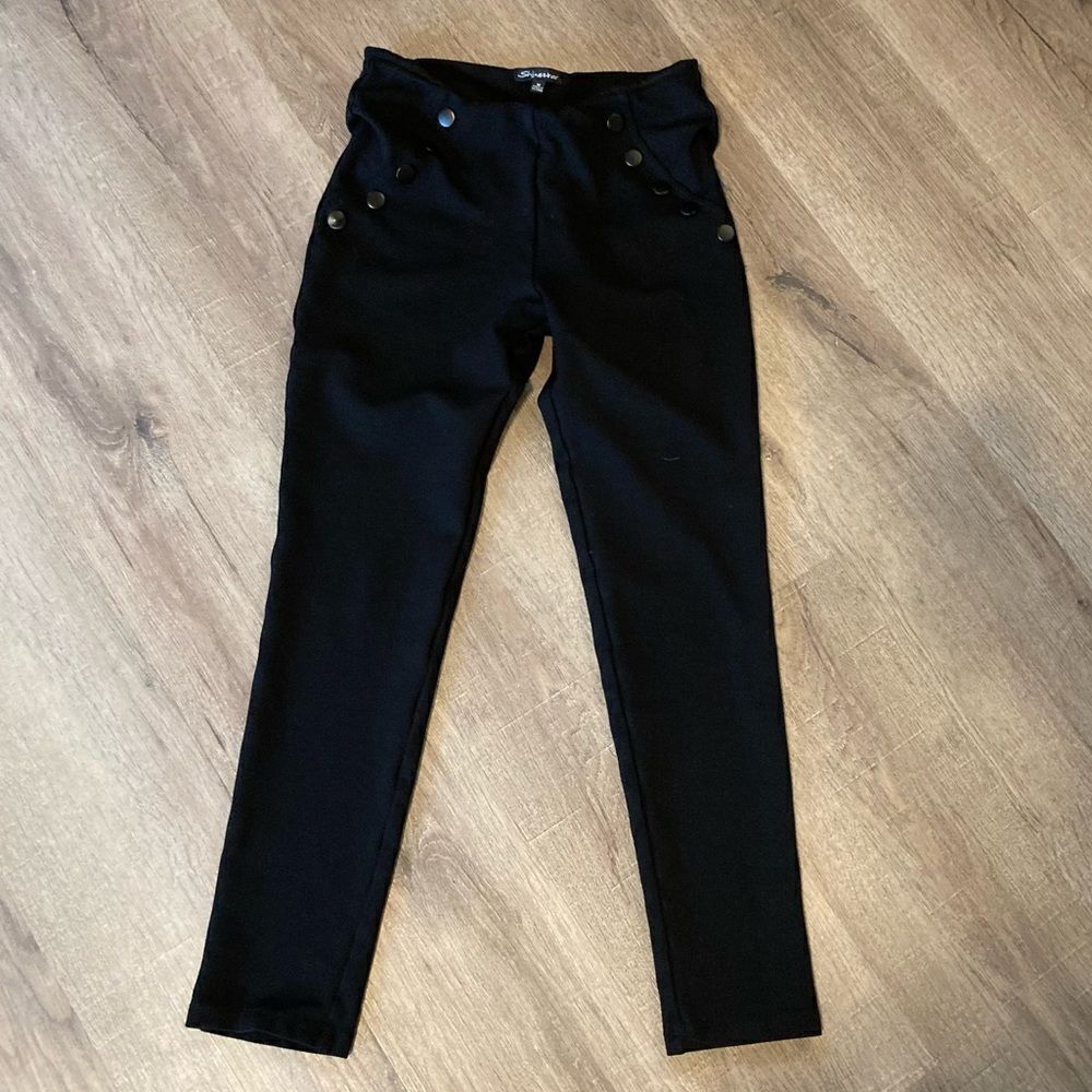 Shinestar Womens Black Pants M EUC